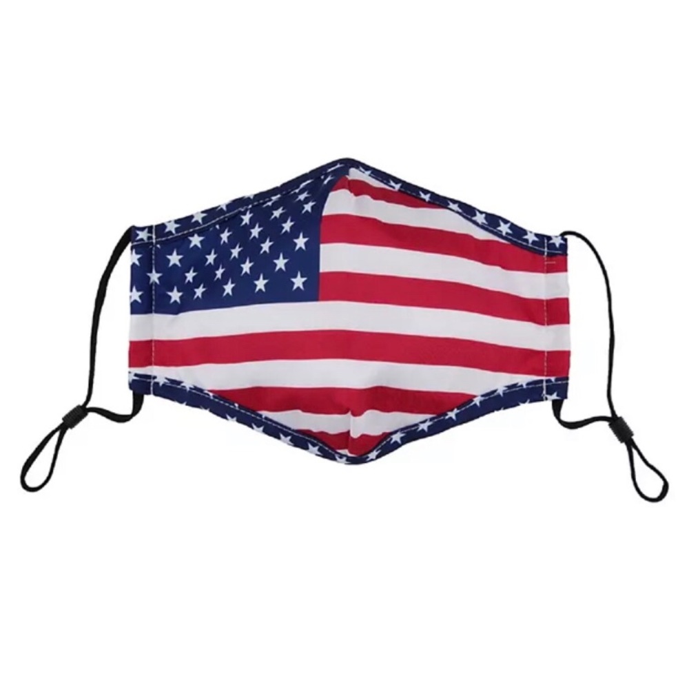 Adult L/XL Patriotic Washable Face Mask